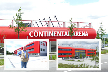 Conti Arena des SSV  Jahn Regensburg